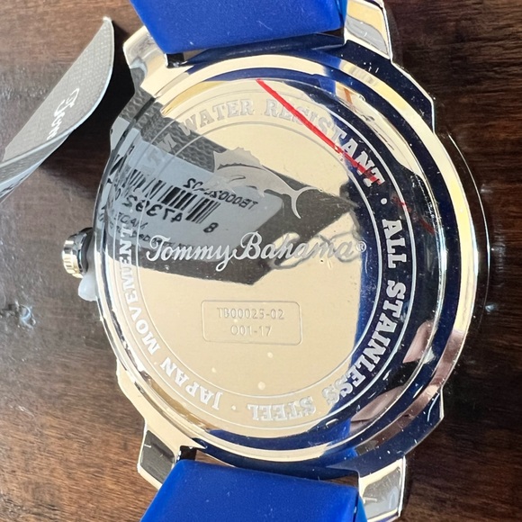Tommy Bahama Women's Silicone Strap Watch - Picture 5 of 7